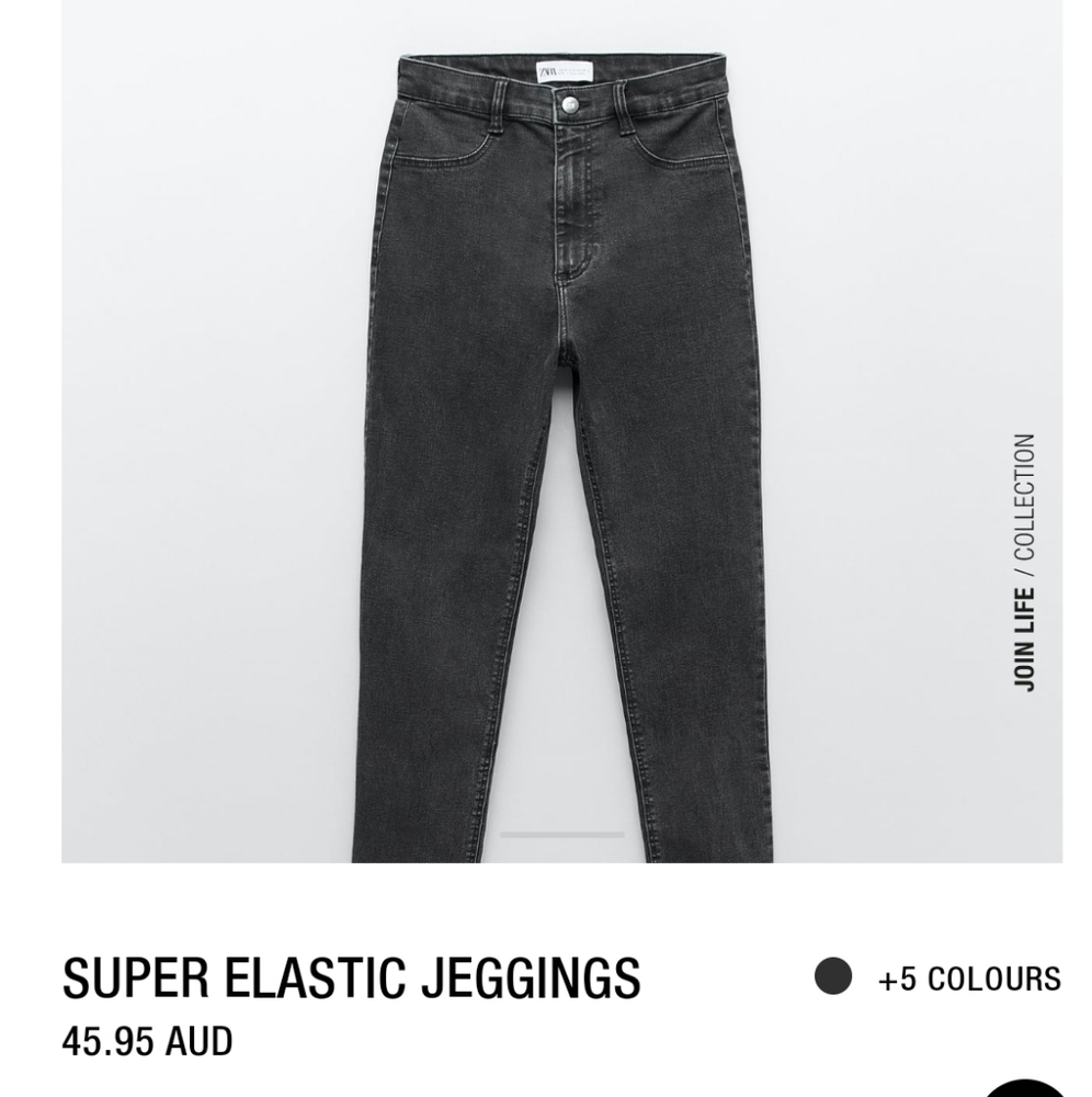 Zara Super Elastic Jeggings - Picture 5 of 6